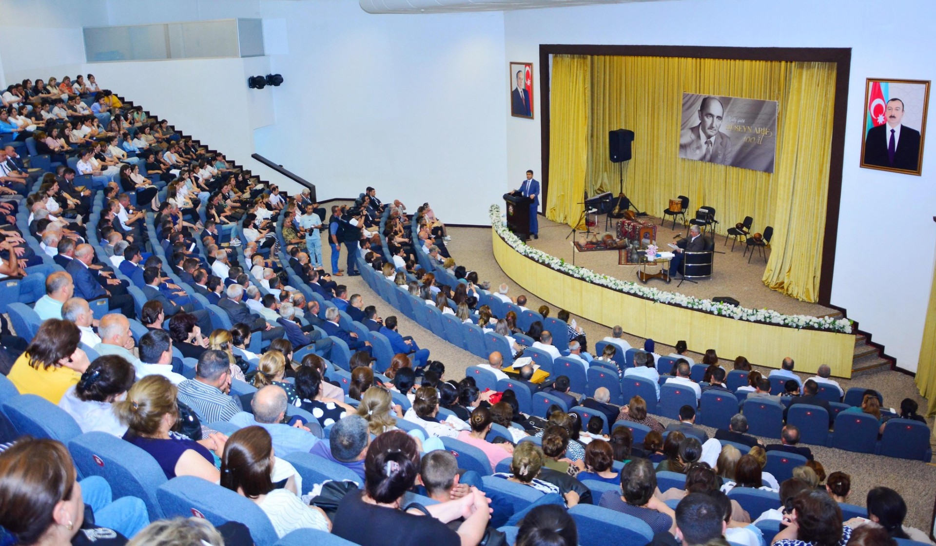 Ağstafada Hüseyn Arifin 100 illik yubileyi keçirildi - Fotolar