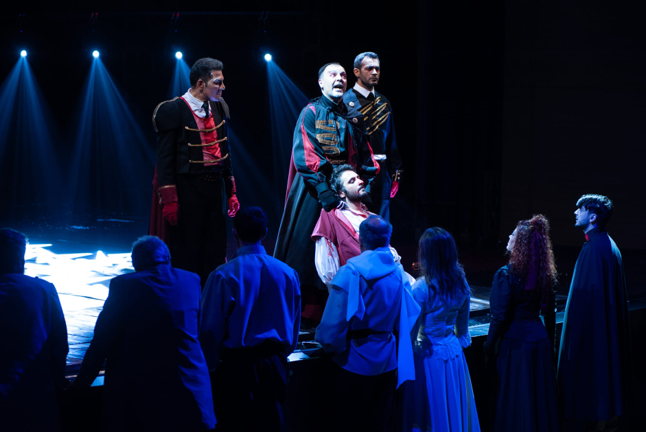 Milli Dram Teatrında yeni tamaşaya daxili baxış - Fotolar