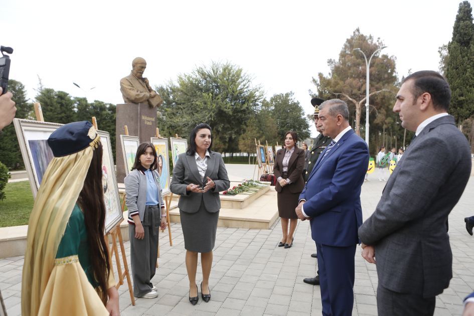 Şirvanda Füzulinin 530 illiyi qeyd edilib - Fotolar