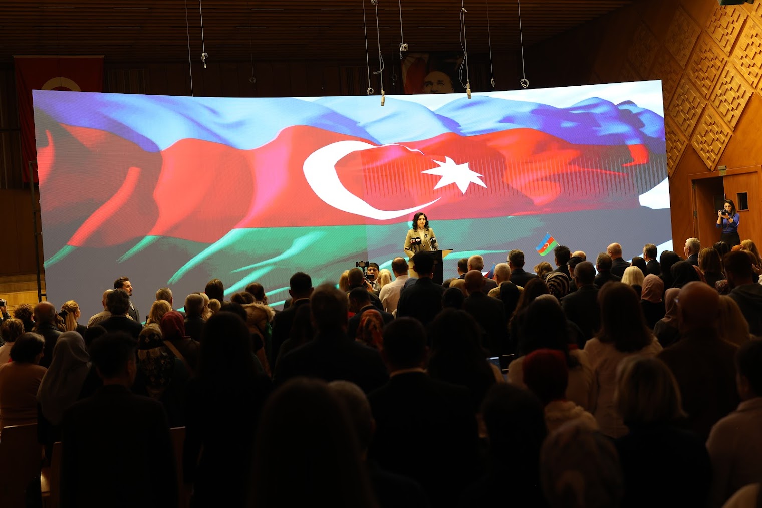 Ankarada "Zafər Günü"ə həsr olunmuş filmin premyerası olub - Fotolar