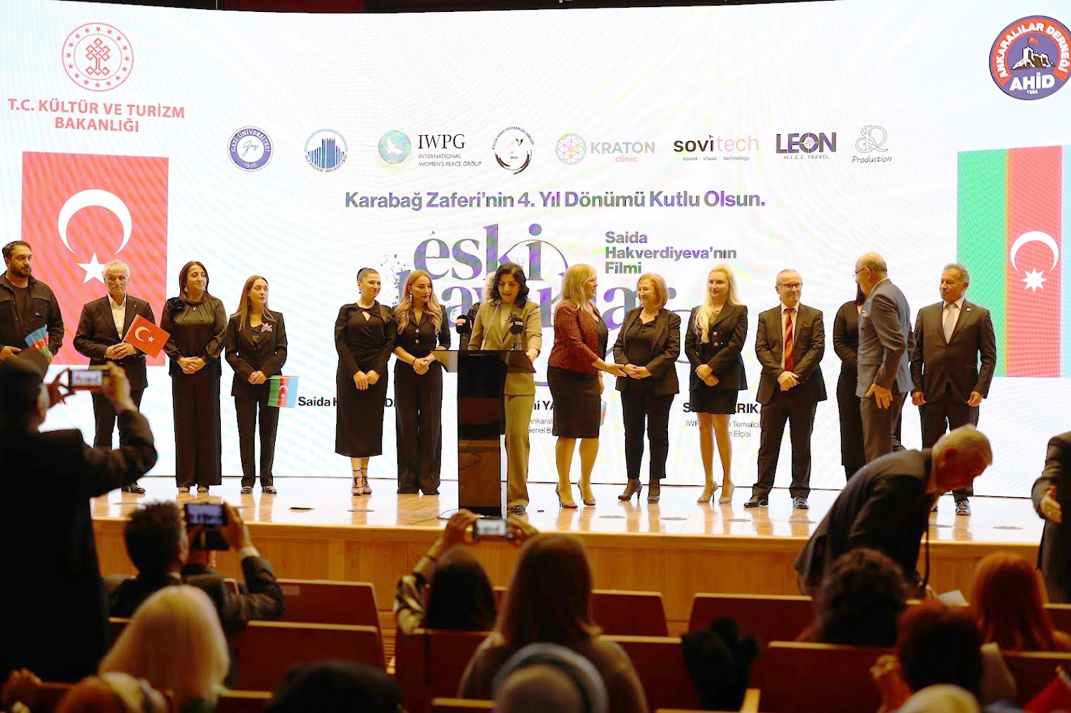 Ankarada "Zafər Günü"ə həsr olunmuş filmin premyerası olub - Fotolar