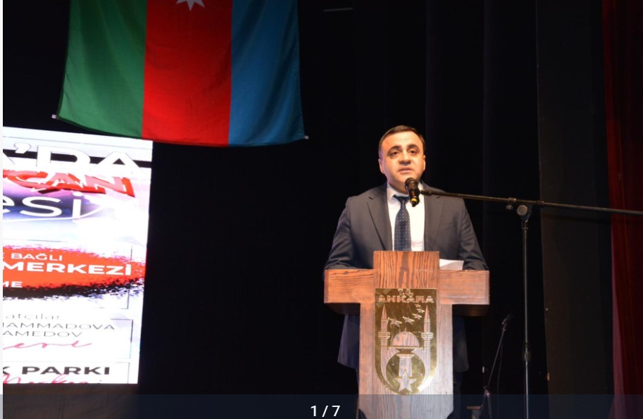 Ankarada “Azərbaycan gecəsi” adlı tədbir keçirilib - FOTOLAR Ankarada “Azərbaycan gecəsi” adlı tədbir keçirilib - FOTOLAR
