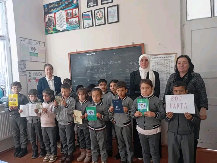 "Boş parta" adlı hekayə saatı təşkil olunub - Fotolar