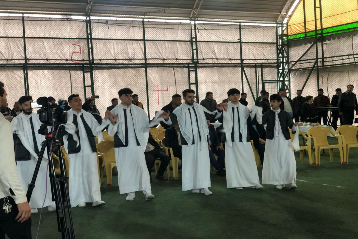 Tel-Afərdə azərbaycanlı və türkman şairlərin şeir festivalı - FOTOLAR