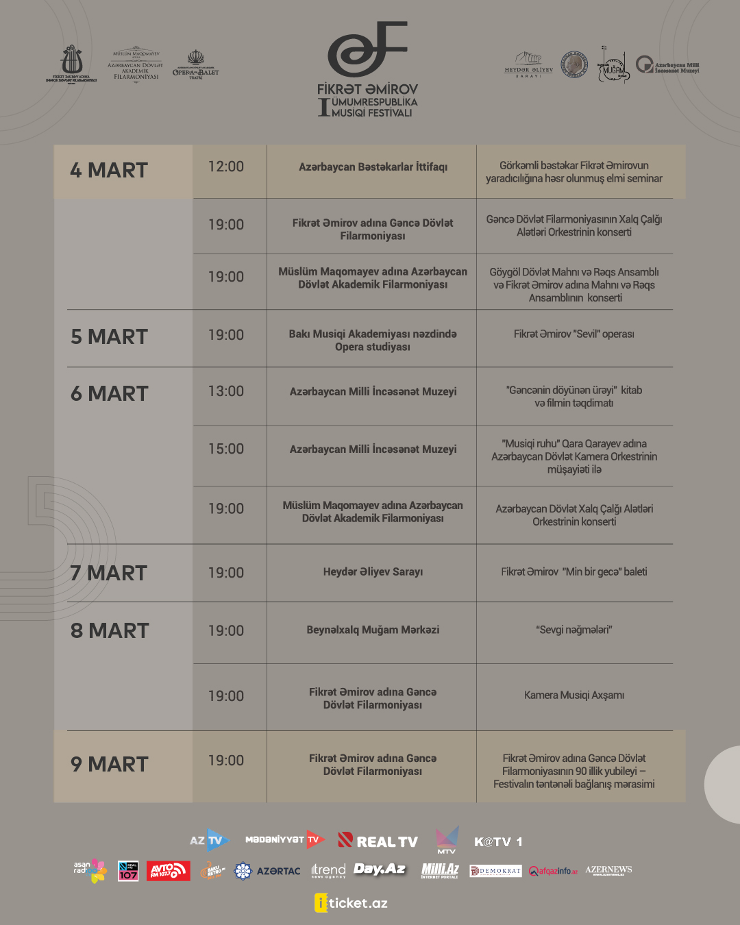 I Ümumrespublika Musiqi Festivalı keçiriləcək - İLK DƏFƏ