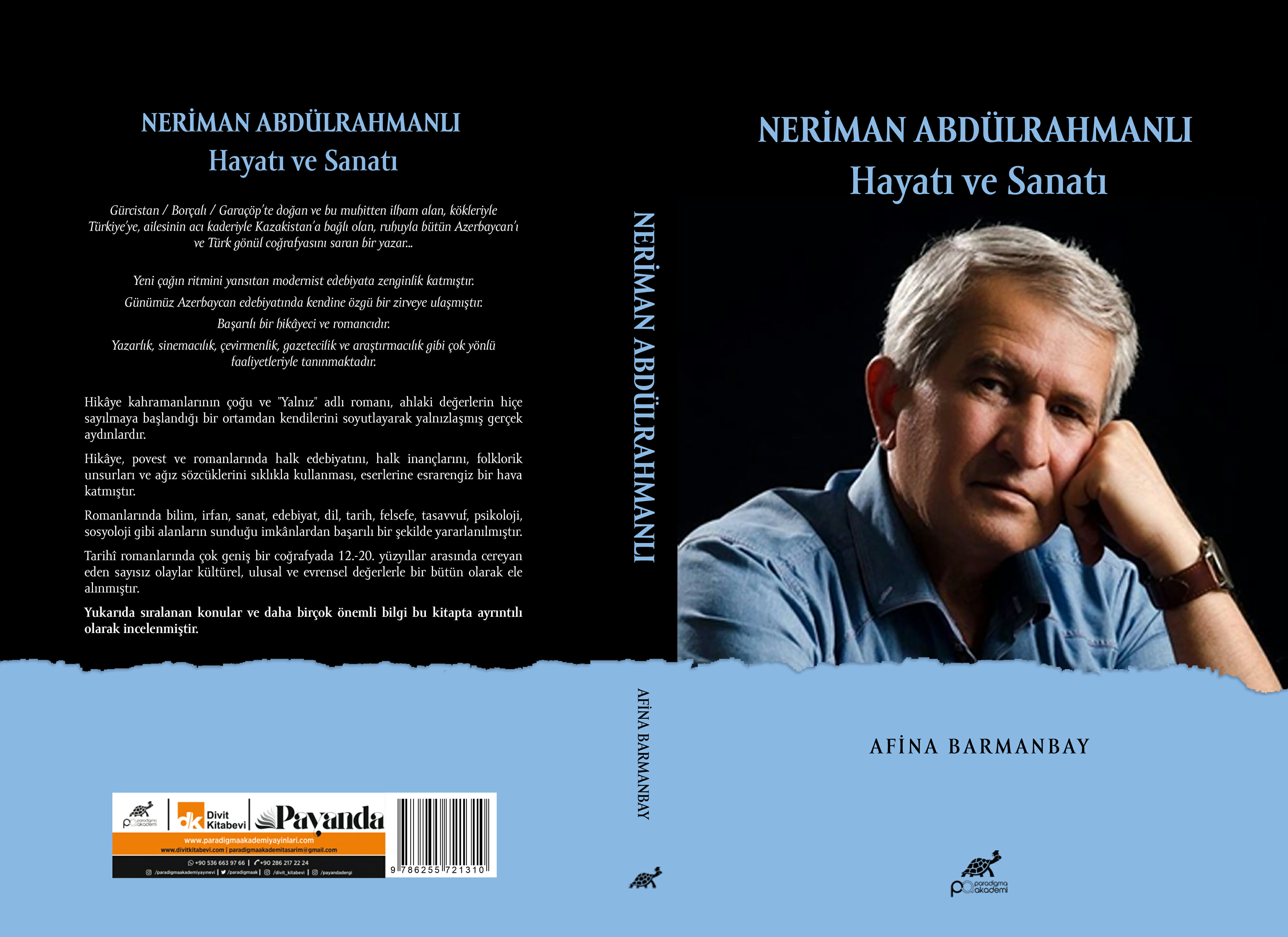 Türkiyədə yazıçı Nəriman Əbdülrəhmanlı haqqında kitab çap olunub