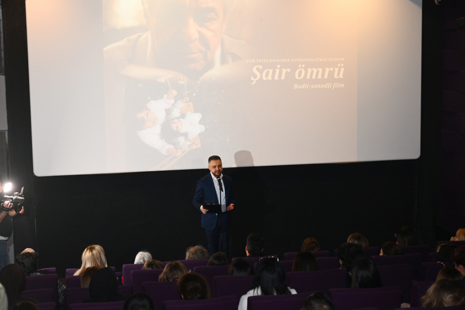 Tofiq Bayramın xatirəsinə həsr olunan film nümayiş edilib