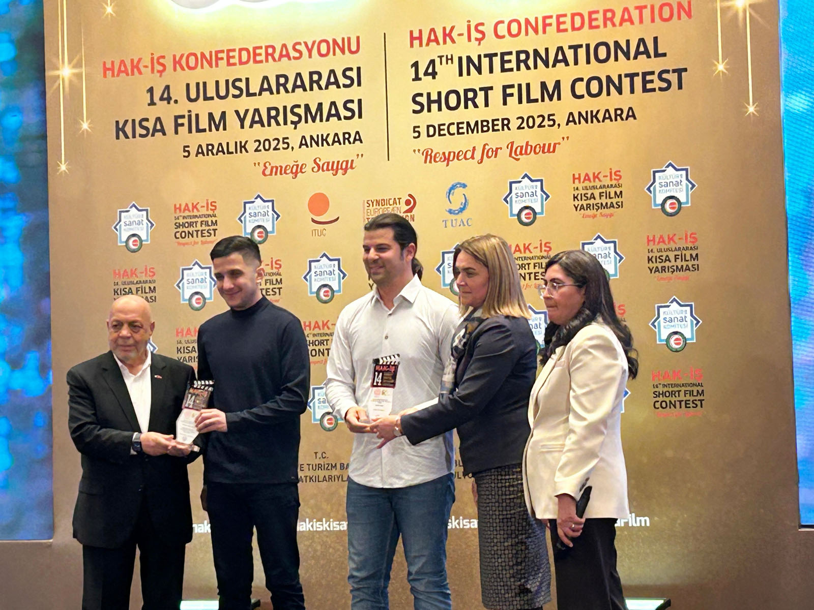 Ankarada keçirilən film müsabiqəsində azərbaycanlı təmsilçilər mükafatlandırılıb