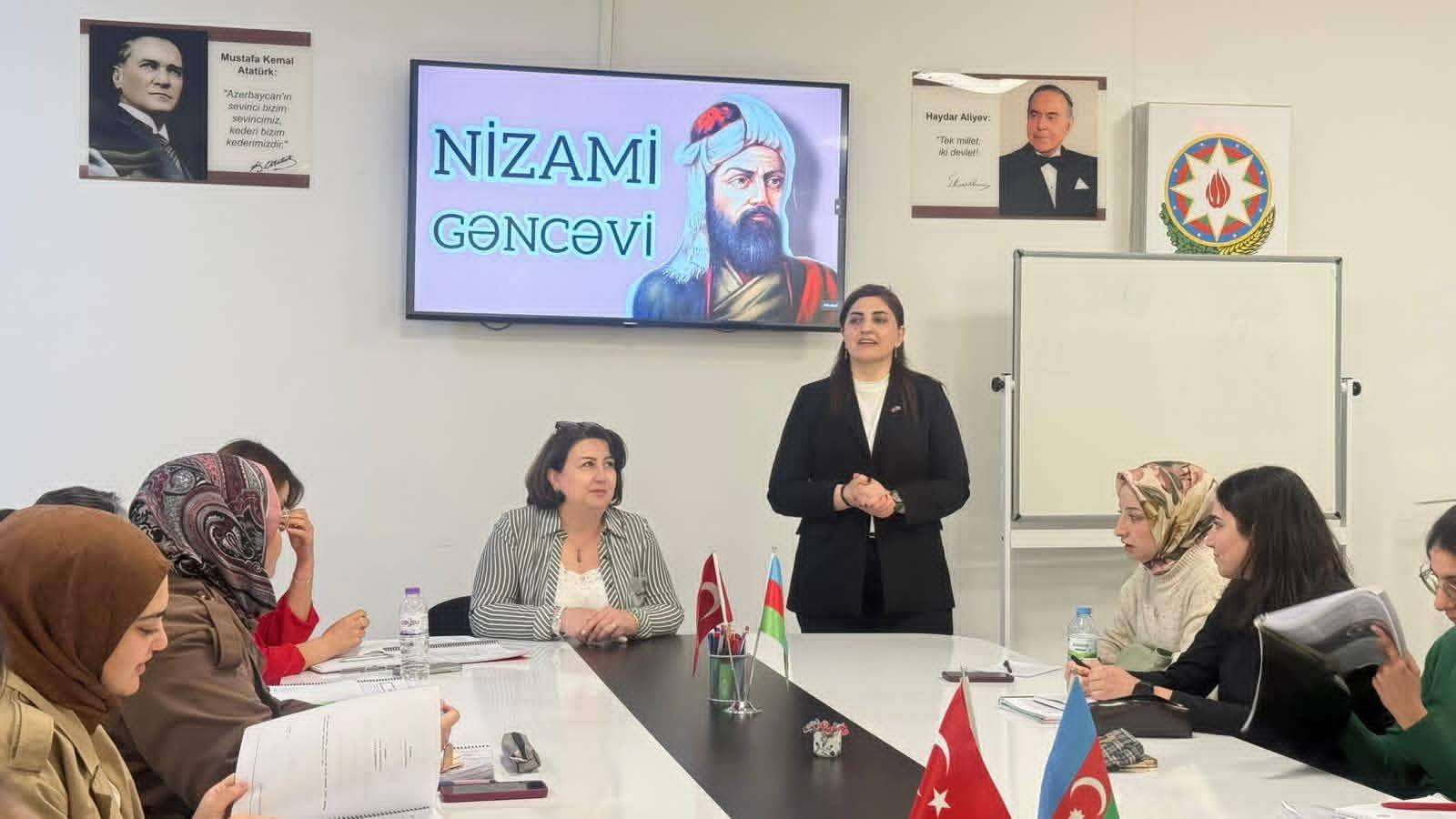 Ankarada dahi Nizami Gəncəviyə həsr olunan açıq dərs keçirilib