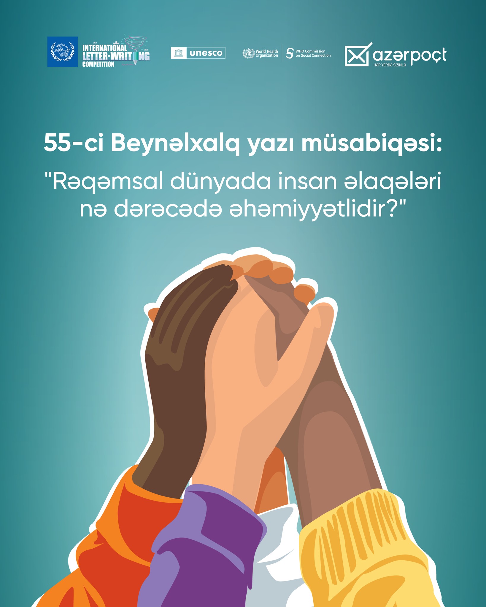 “Azərpoçt” 55-ci Beynəlxalq yazı müsabiqəsini elan edir