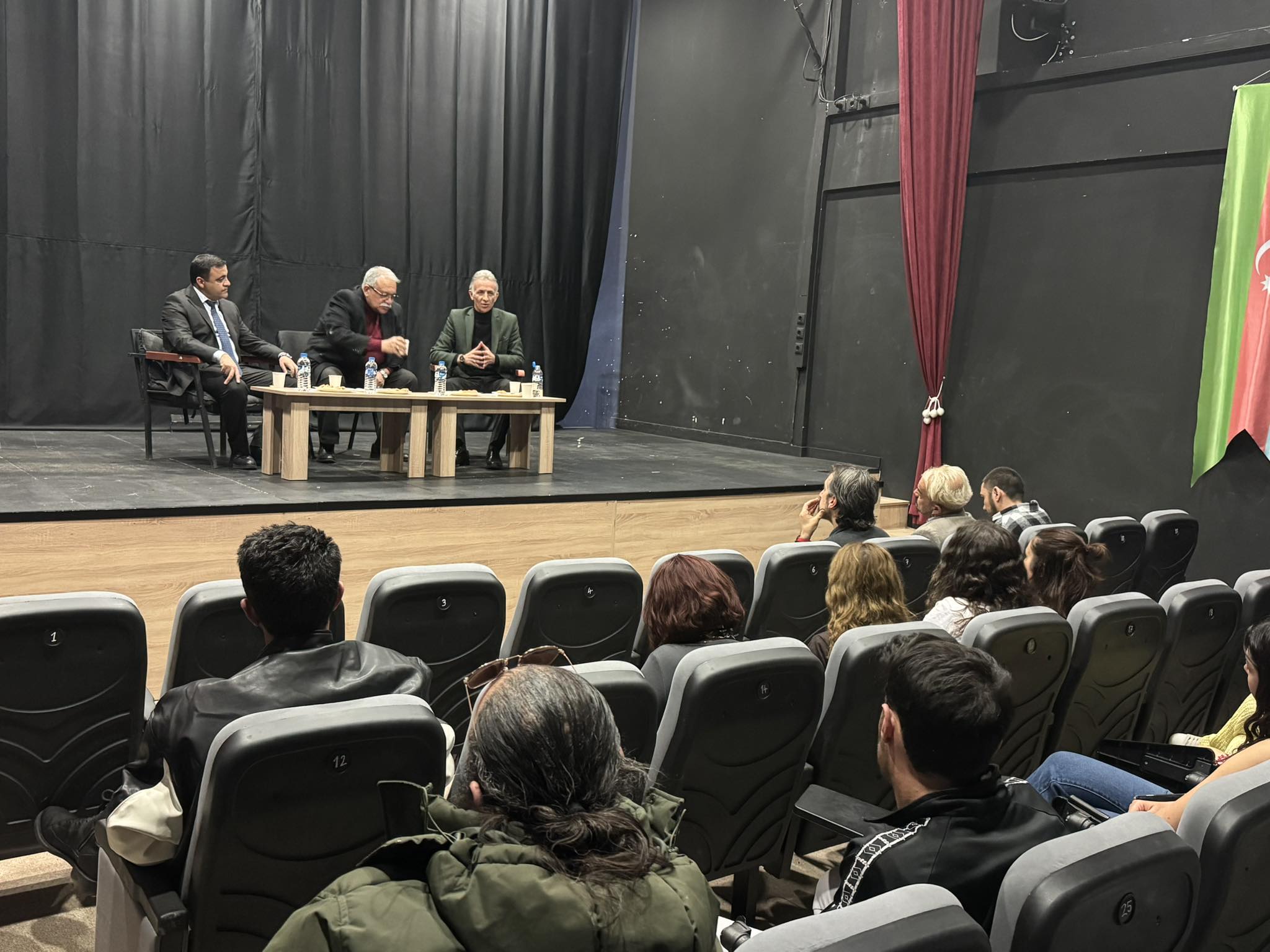 Türkiyənin Qars Qafqaz Universitetində professor Cahangir Novruzovla görüş keçirilib