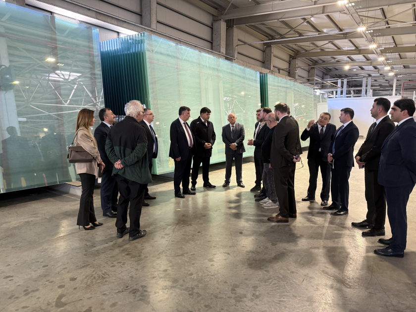 Türkiyə universitetlərinin nümayəndələri Sumqayıt Sənaye Parkında olublar