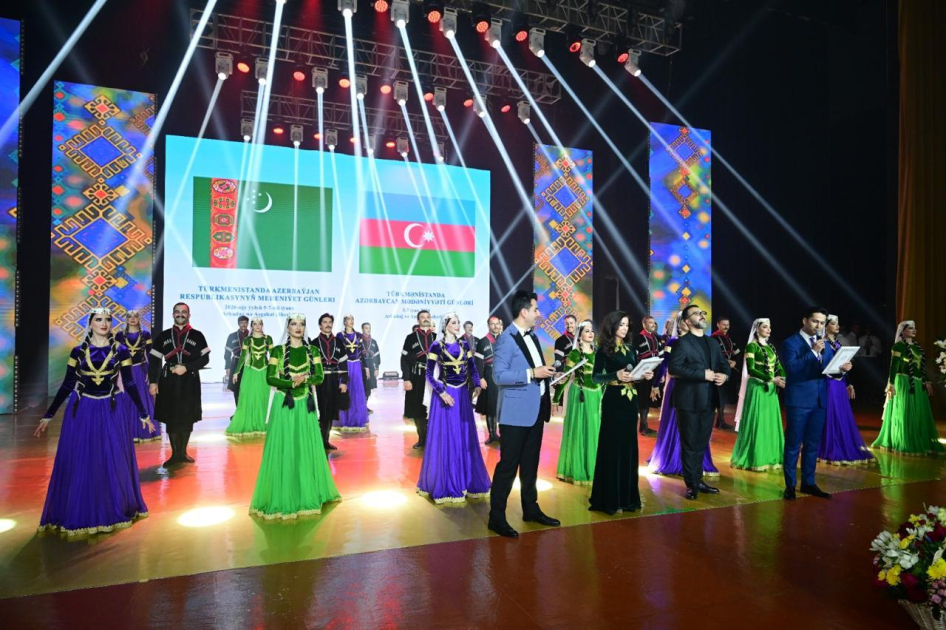 Türkmənistanda Azərbaycan Mədəniyyəti Günlərinə yekun vurulub