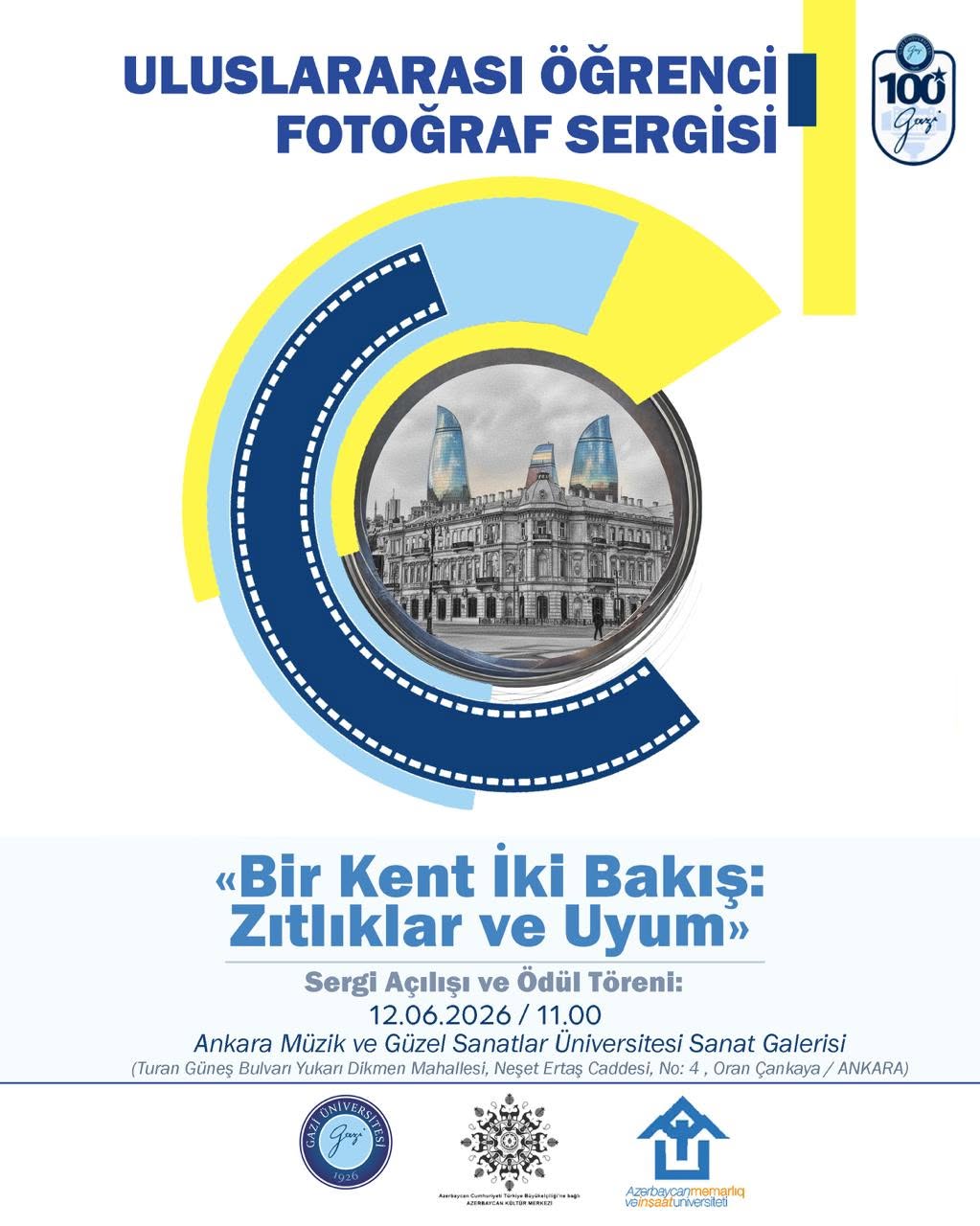 “Bir şəhər, iki baxış”: Bakının fərqli görüntüləri Ankarada nümayiş etdiriləcək