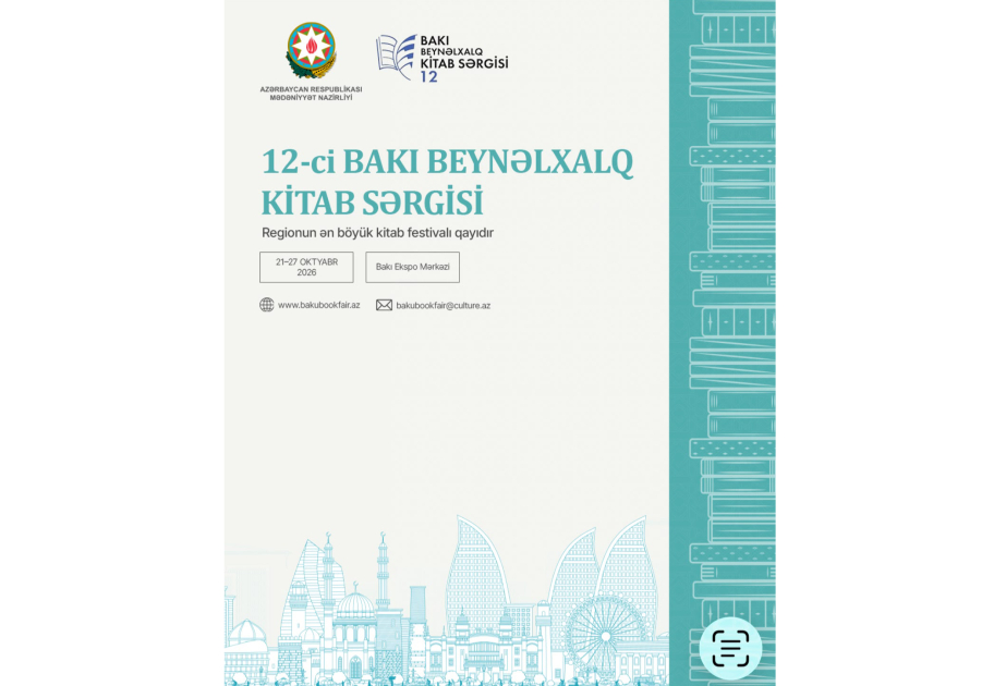 XII Bakı Beynəlxalq Kitab Sərgisinə qeydiyyat başlayıb