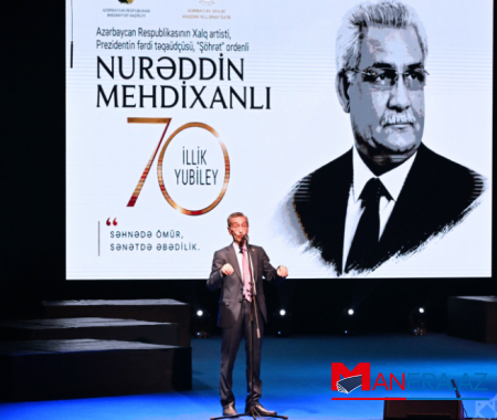 Xalq artisti Nurəddin Mehdixanlının 70 illik yubileyi qeyd olunub